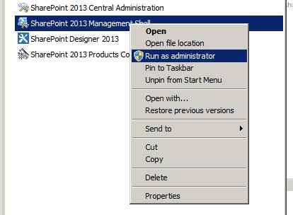 Run as elevated privileges